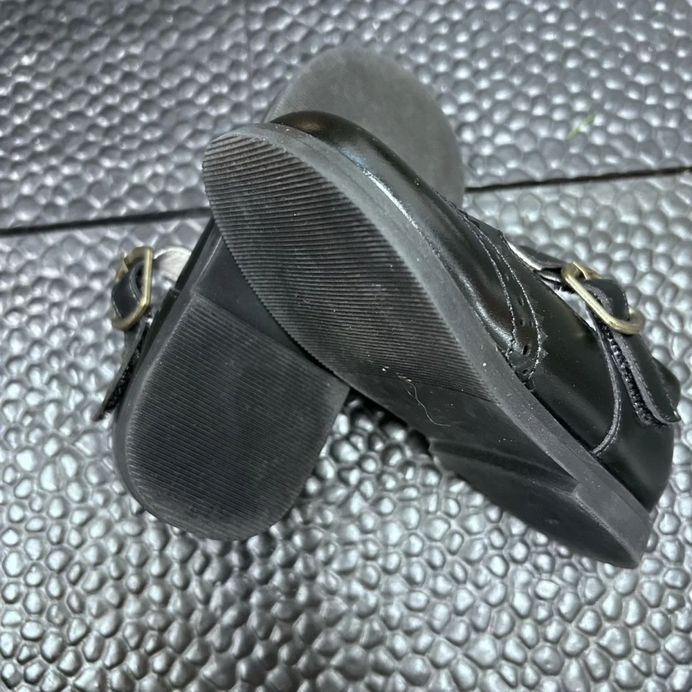 Felix & Flora Mary Jane Black Dress Shoes size 6 toddler